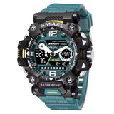 Relógio Smael Force Turquesa