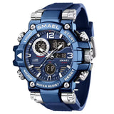 Relógio Smael Blue Caliber