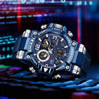 Relógio Smael Blue Caliber