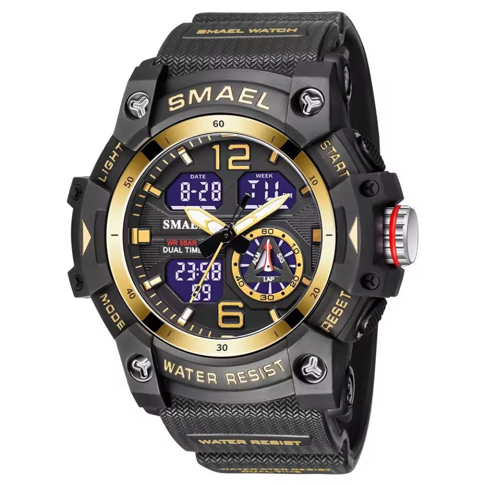 Relógio Smael Falcon Gold